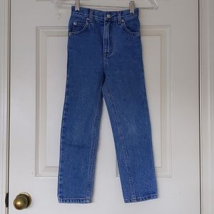 NWOT Girl's high waist jeans.